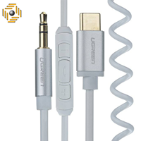 کابل تبدیل USB-C به AUX یوگرین مدل 4-30633 طول 1 متر