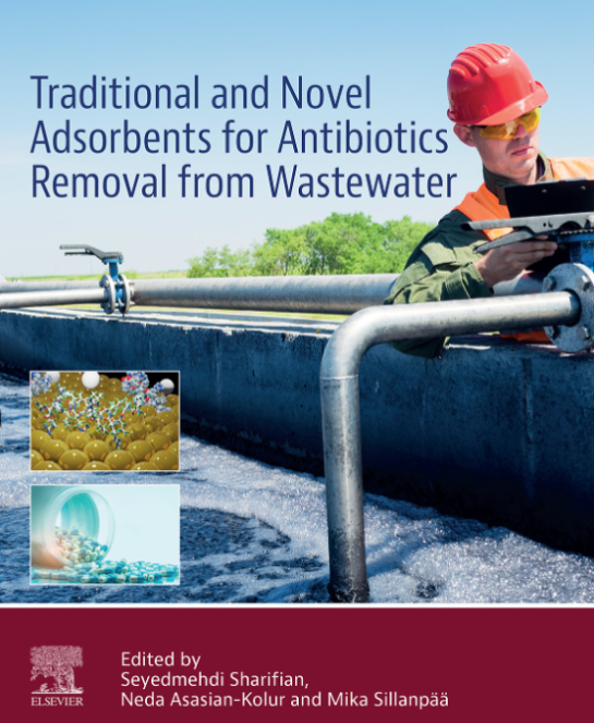 خرید و دانلود نسخه کامل کتاب TRADITIONAL AND NOVEL ADSORBENTS FOR ANTIBIOTICS REMOVAL FROM WASTEWATER - PDF