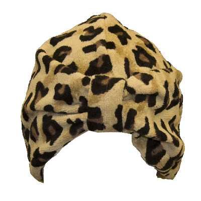 کلاه حمام پودایران مدل پلنگی