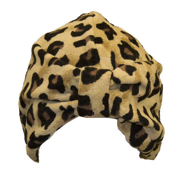 کلاه حمام پودایران مدل پلنگی