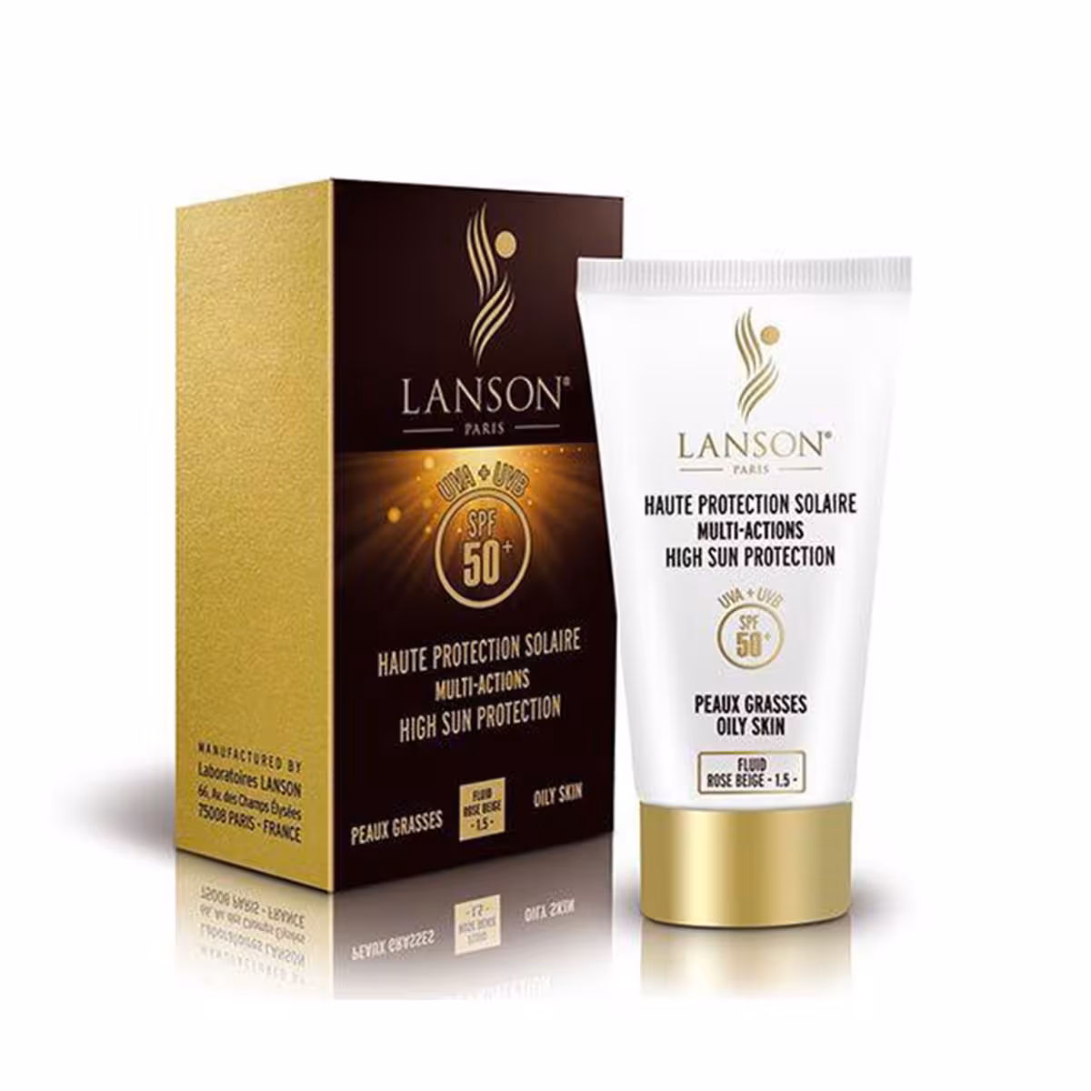 ضد آفتاب لانسون فاقد چربی Lanson Rose Beig 1.5