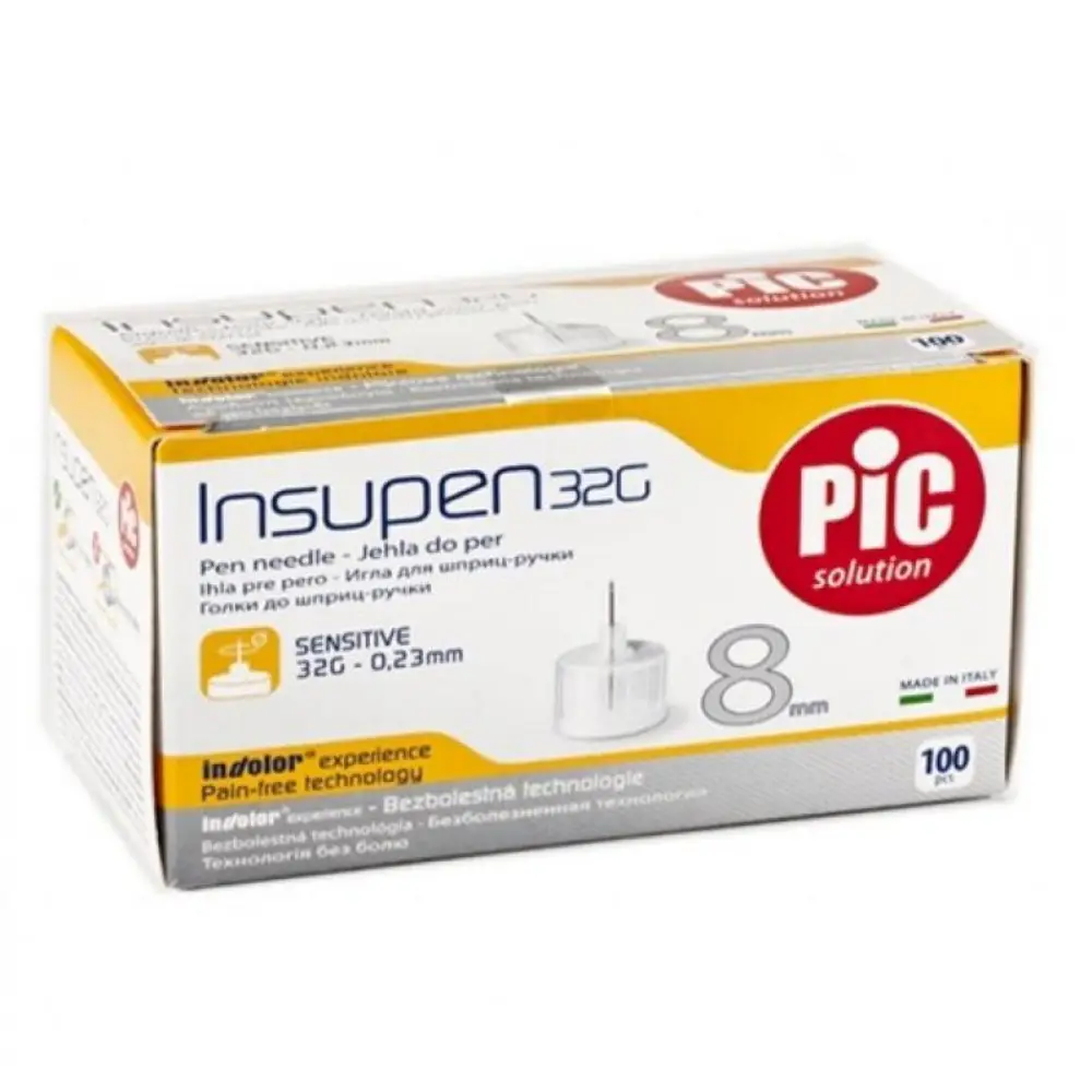سر سوزن قلم انسولین 8 میلی متر پیک سولشن
