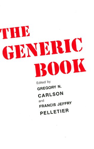 خرید و دانلود نسخه کامل کتاب The generic book