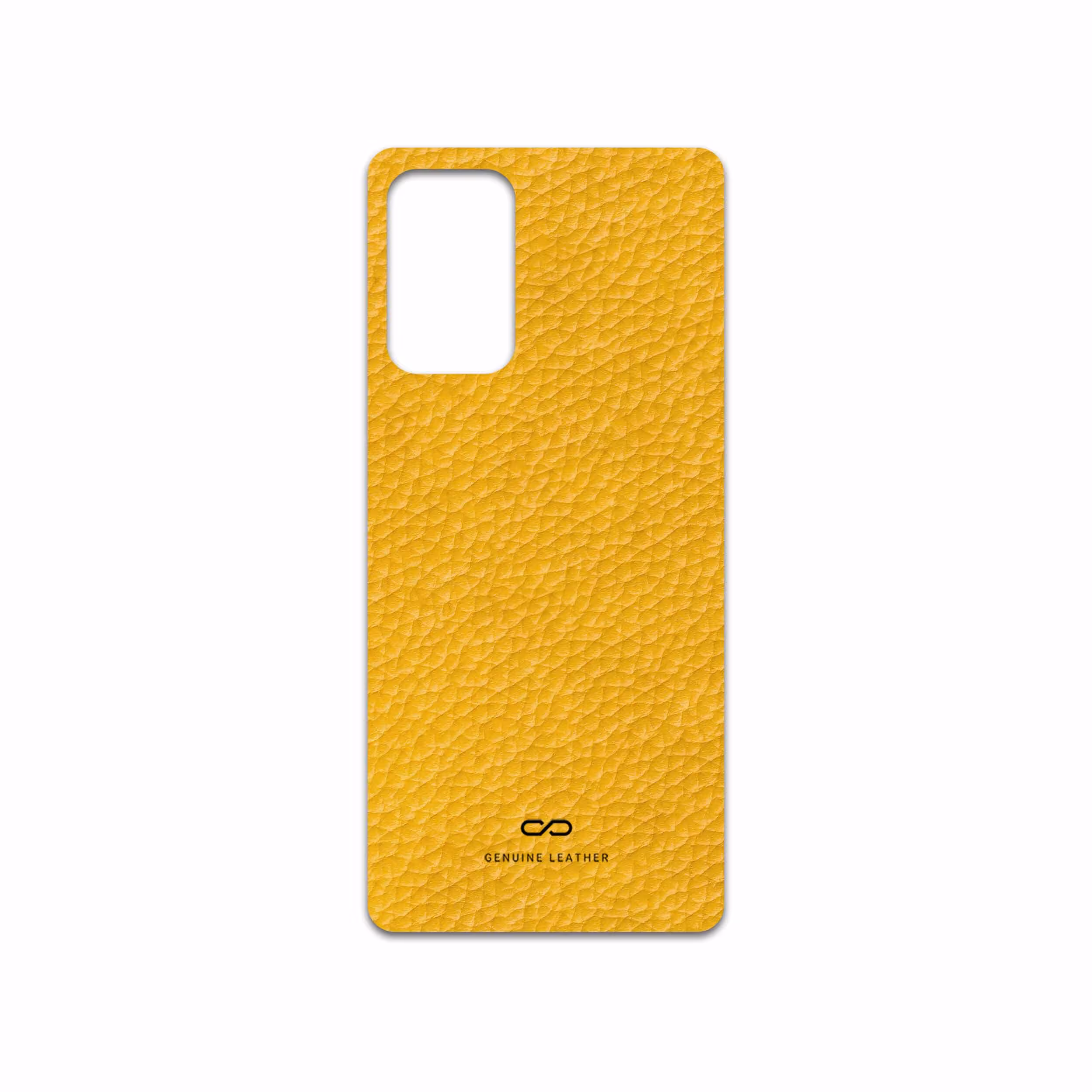 برچسب پوششی ماهوت مدل Mustard-Leather مناسب برای گوشی موبایل سامسونگ Galaxy A72