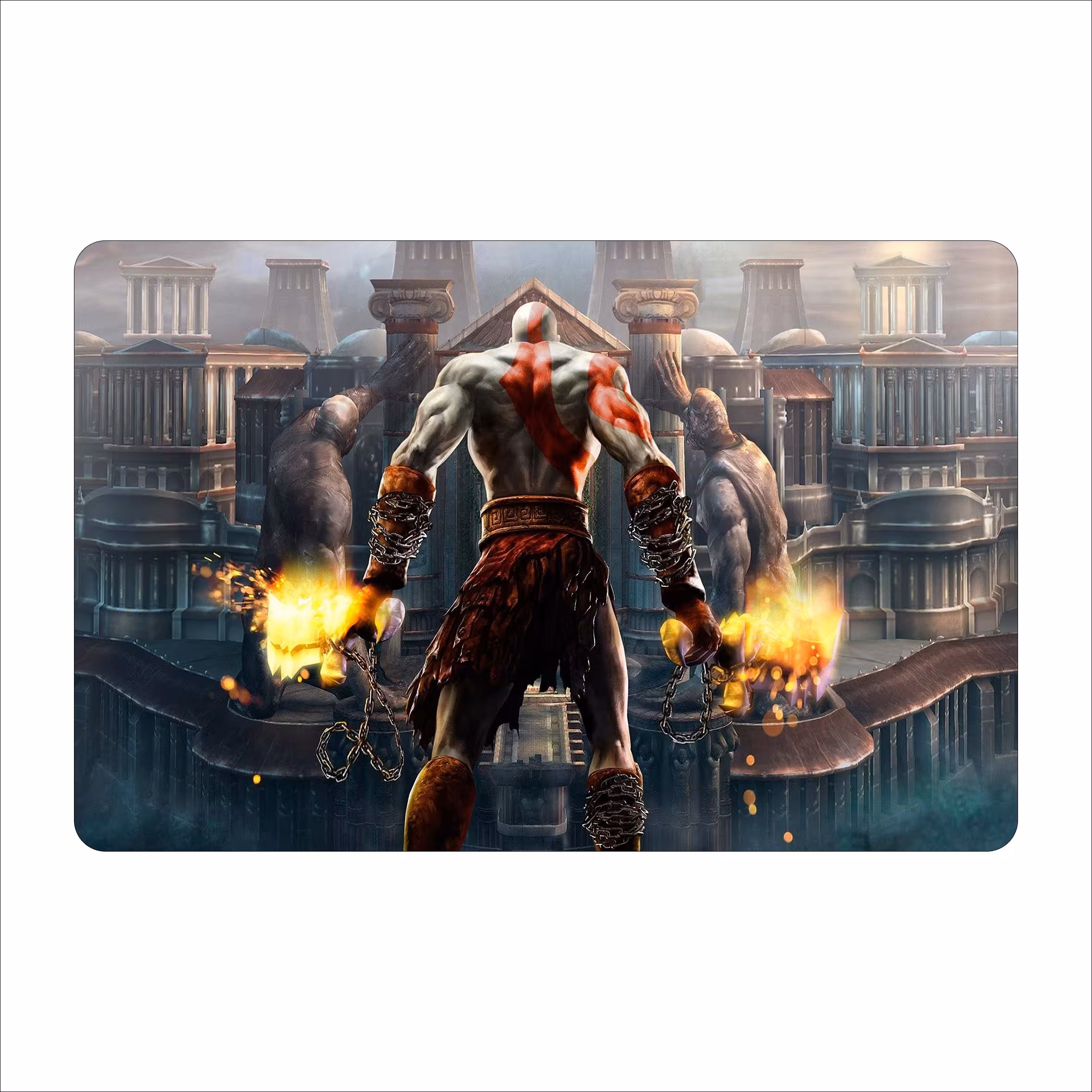 ماوس پد طرح god of war مدل mpb730
