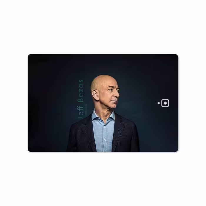 برچسب پوششی ماهوت مدل Jeff Bezos مناسب برای تبلت سامسونگ Galaxy Tab S3 9.7 2017 T820