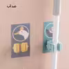 گیره نگهدارنده جارو و طی مدل Sloths-four کد 00541