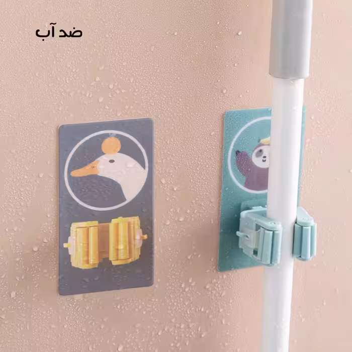 گیره نگهدارنده جارو و طی مدل Sloths-four کد 00541