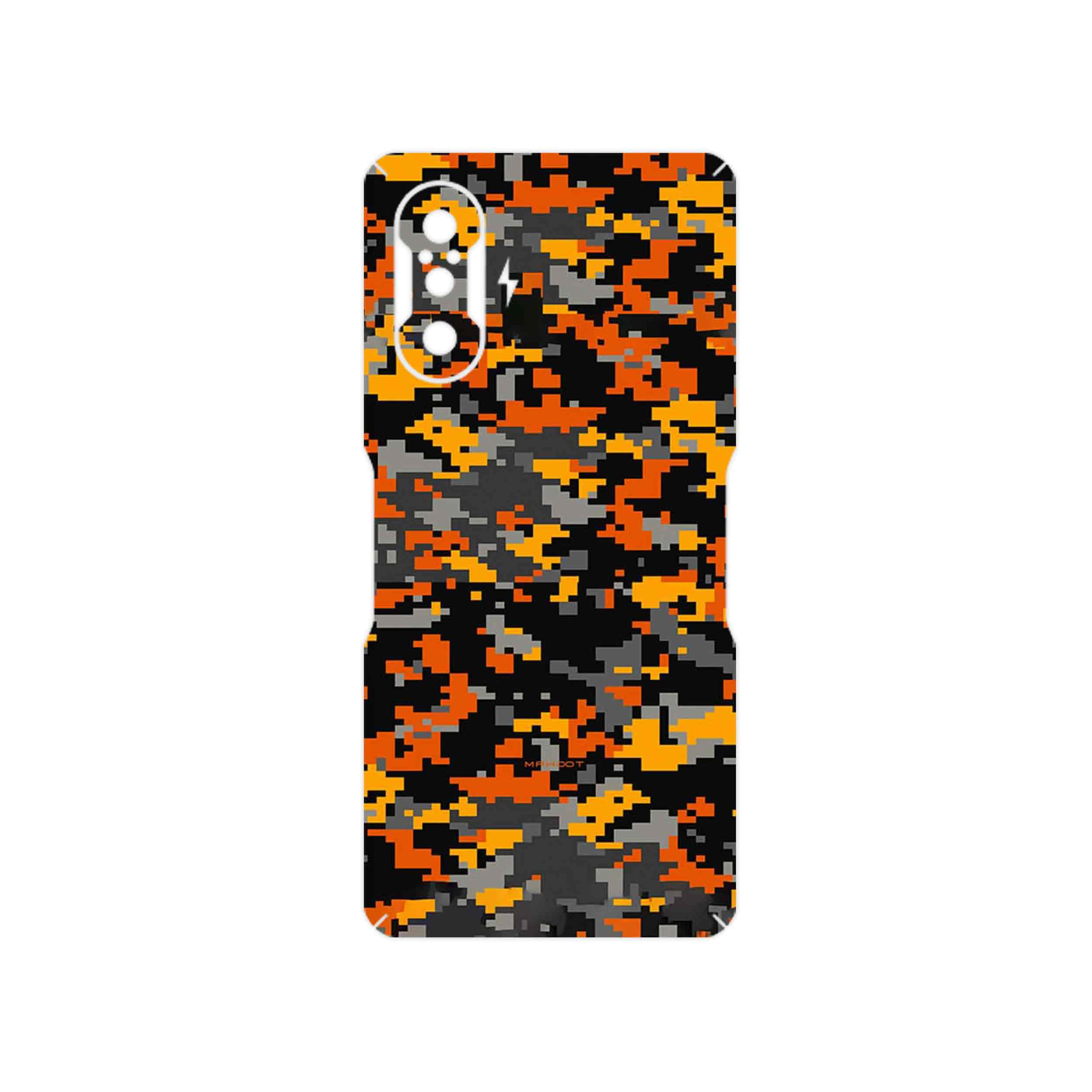 برچسب پوششی ماهوت مدل Army_Autumn_Pixel مناسب برای گوشی موبایل شیائومی Redmi K40 Gaming