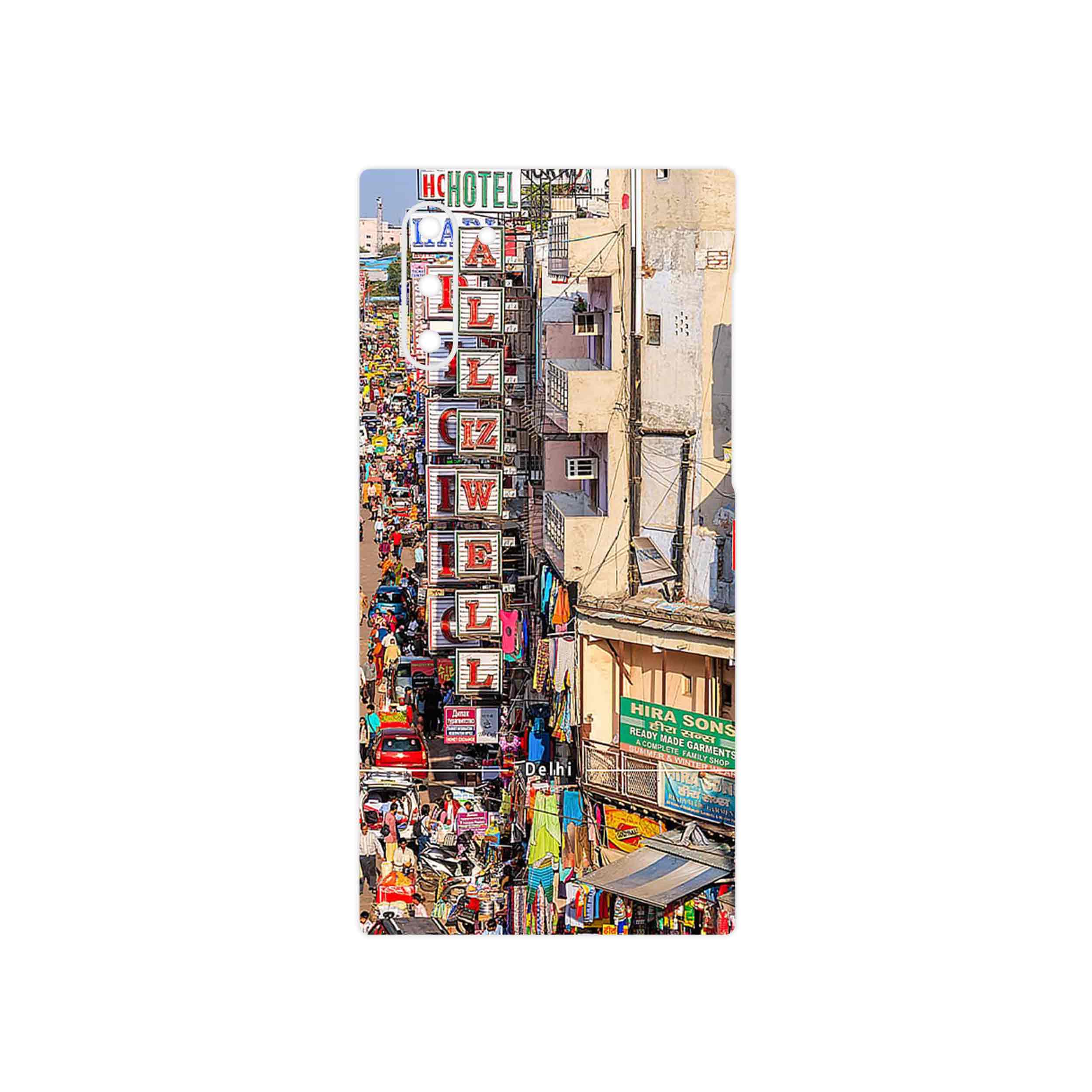 برچسب پوششی ماهوت مدل City of Delhi مناسب برای گوشی موبایل سامسونگ Galaxy Note 10