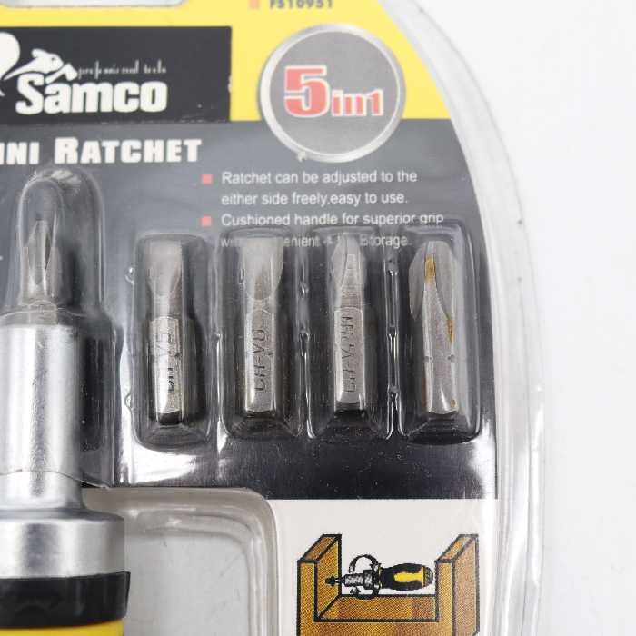 پیچ گوشتی جغجغه ای   مدل YP-UN-06 مجموعه 6 عددی