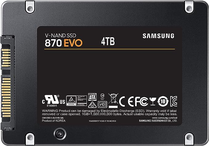 اس اس دی اینترنال سامسونگ مدل EVO 870 ظرفیت 4 ترابایت - دوسو آی تی