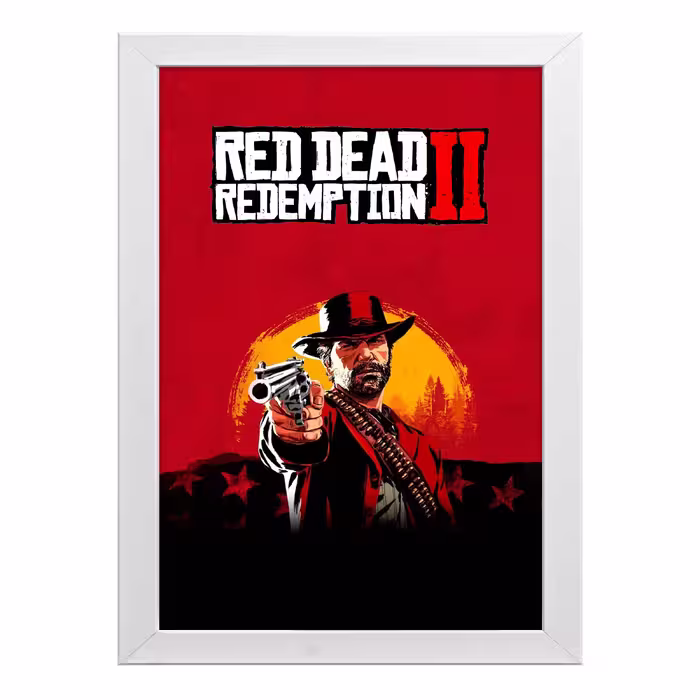 تابلو طرح red dead کد t31
