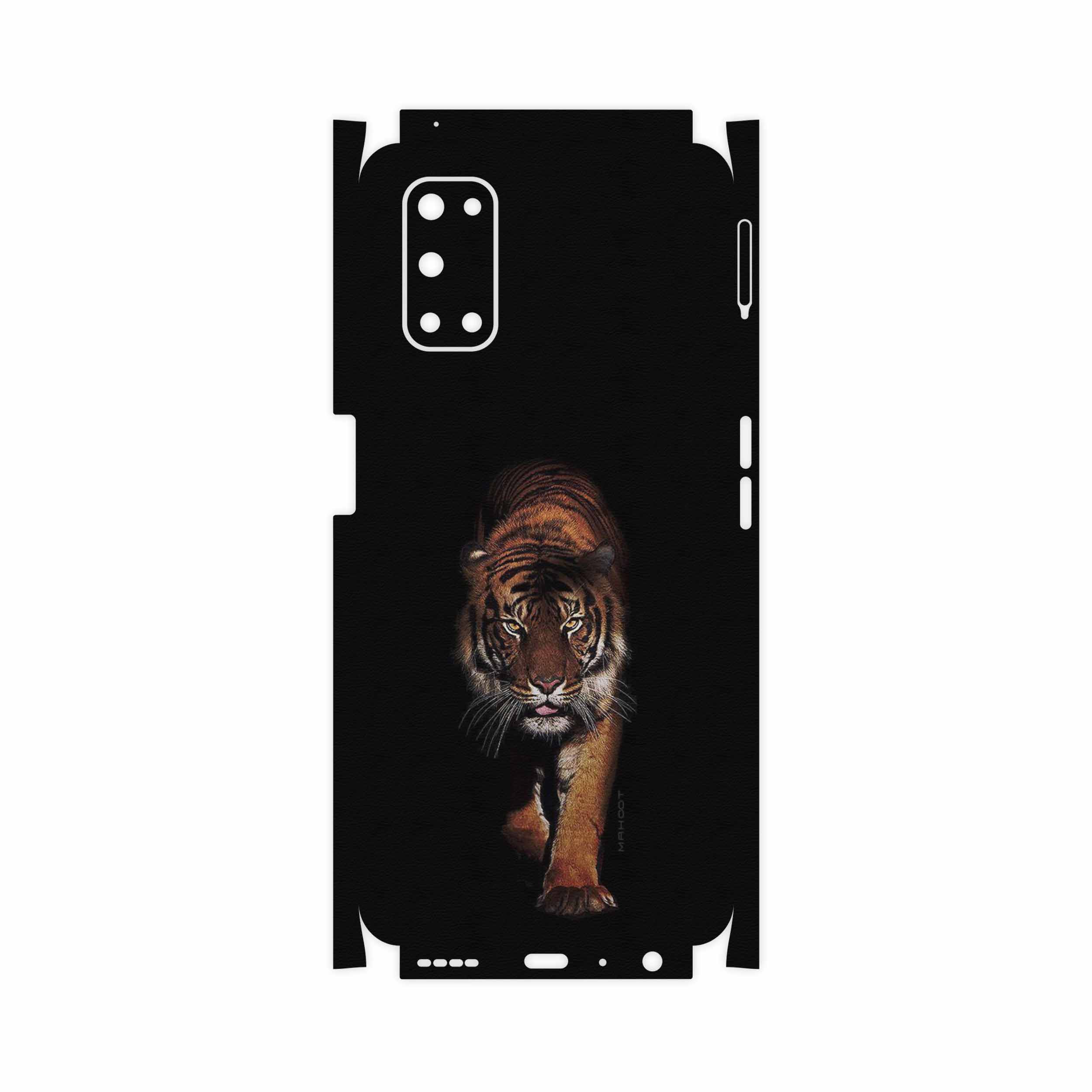 برچسب پوششی ماهوت مدل Wild-Tiger-FullSkin مناسب برای گوشی موبایل ریلمی 7 5G