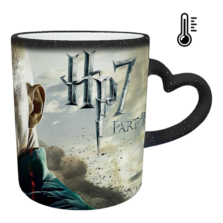ماگ حرارتی مدل دسته قلبی اکلیلی طرح هری پاتر کد 31