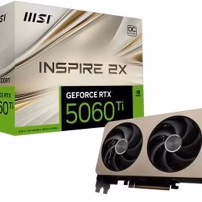 کارت گرافیک ام اس آی مدل  GeForce RTX 5060 Ti 16G INSPIRE 2X OC