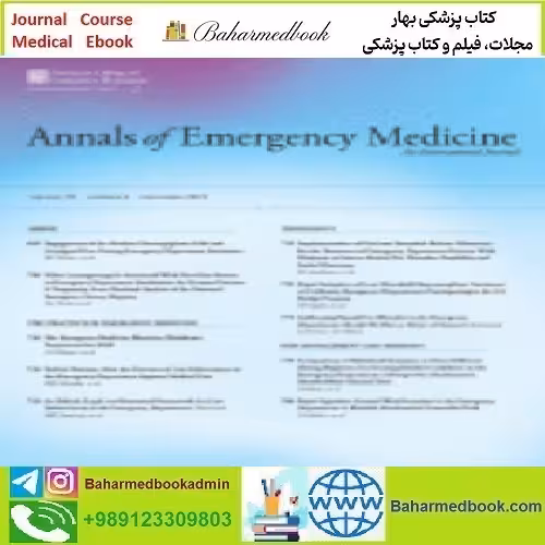Annals of Emergency Medicine Volume 76 Issue 1 to 6 2020 TR