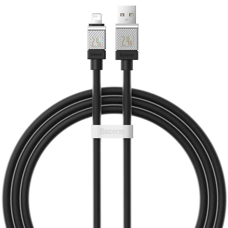 کابل آیفونی فست شارژ Baseus CoolPlay CAKW0004 24A 1m