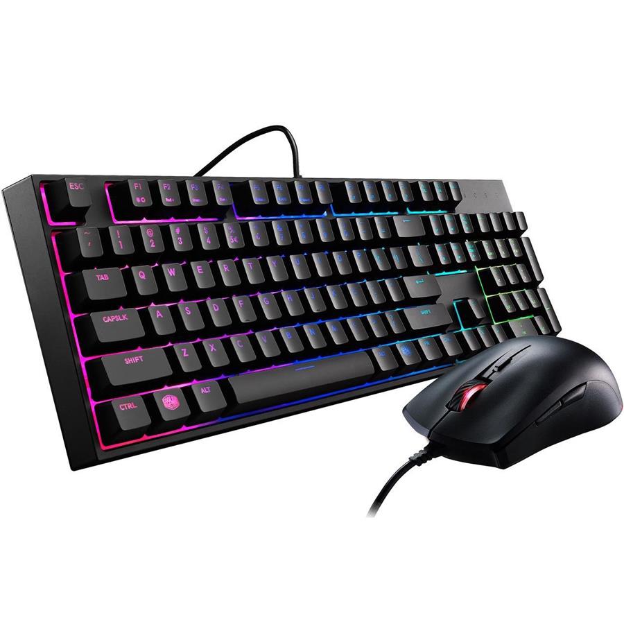 کیبورد و ماوس گیمینگ کولرمستر مدل MasterKeys Lite L Combo RGB