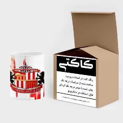 ماگ کاکتی طرح تیم Sunderland مدل mgh19705
