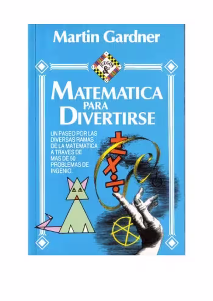 خرید و دانلود نسخه کامل کتاب Matematica para divertirse
