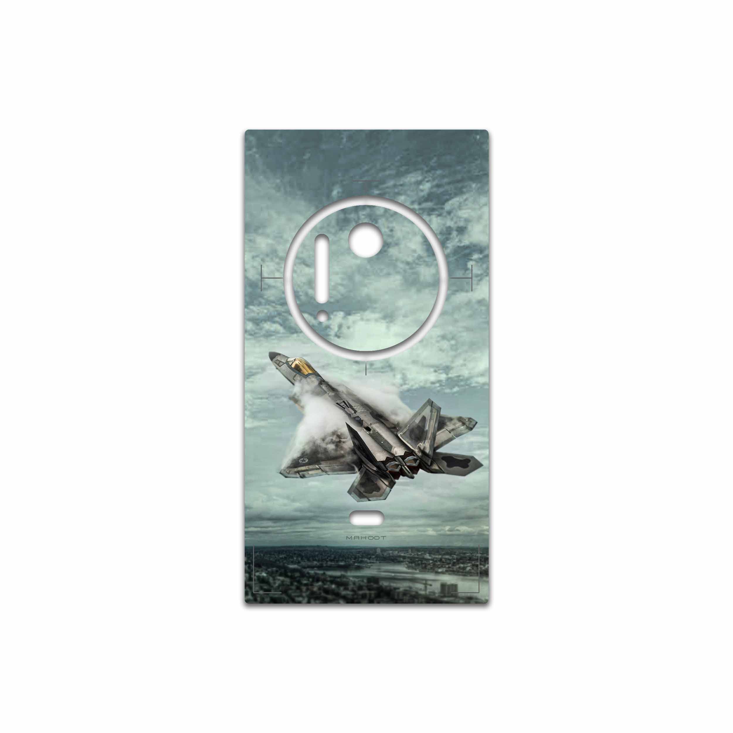 برچسب پوششی ماهوت مدل F-22 Raptor مناسب برای گوشی موبایل نوکیا Lumia 1020