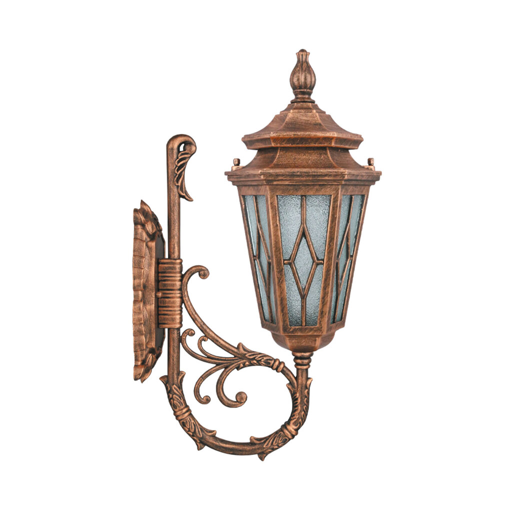 چراغ دیواری پارکی تکشیدفام مدل معبد ویسپر کد 7403-16