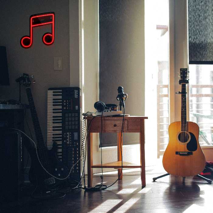 چراغ دیواری نئون دیزاین طرح Chang-BL_RD