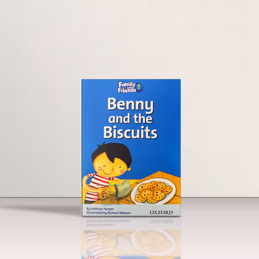 کتاب داستان فمیلی اند فرندز 1 بنی و بیسکوئیت | Family and Friends 1 Story Book Benny and the Biscuits | خرید کتاب زبان | خرید لوازم التحریر | چی کتاب | بالاترین تخفیف و ارسال رایگان
