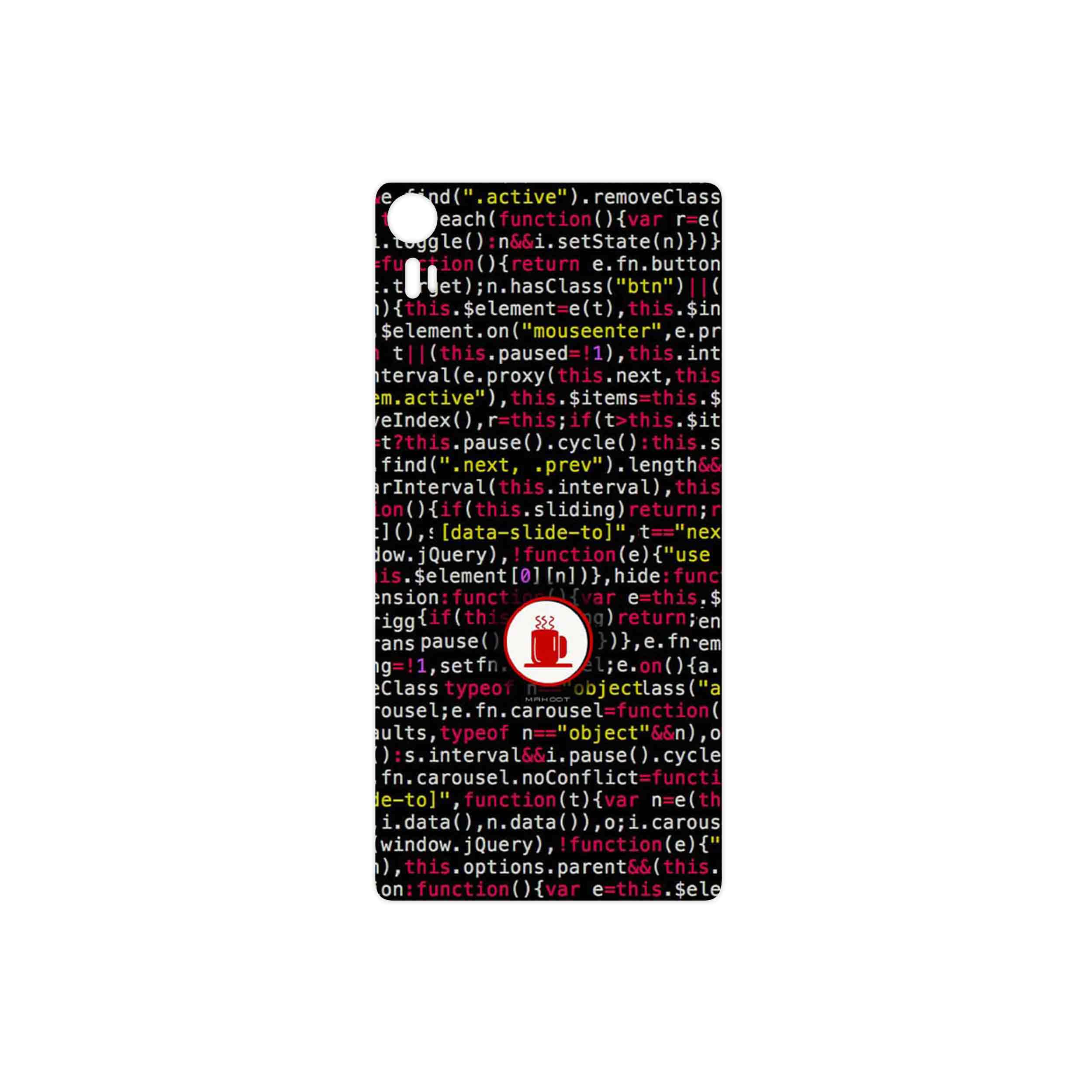 برچسب پوششی ماهوت مدل Programming 1 مناسب برای گوشی موبایل لنوو Vibe Shot