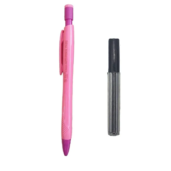 مداد نوکی 2 میلی متری مدل شقایق به همراه یک نوک