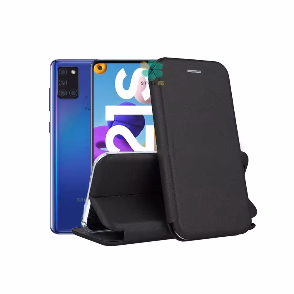 کیف کلاسوری چرمی گوشی سامسونگ Samsung Galaxy A21s