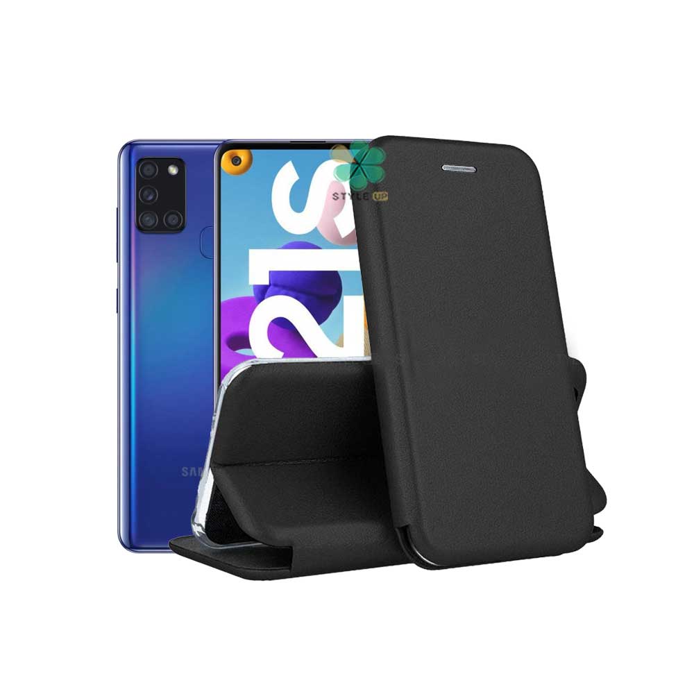 کیف کلاسوری چرمی گوشی سامسونگ Samsung Galaxy A21s