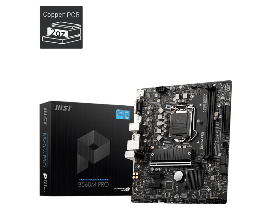 مادربرد ام اس آی مدل B560M PRO سوکت 1200