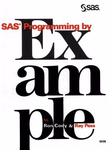 خرید و دانلود نسخه کامل کتاب SAS Programming by Example