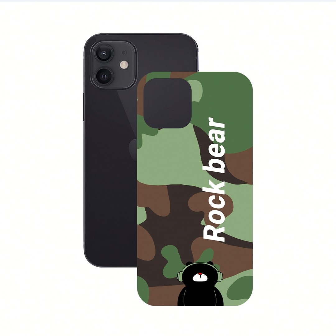 برچسب پوششی راک اسپیس طرح RB-012 مناسب برای گوشی موبایل آیفون مدل iPhone 12

