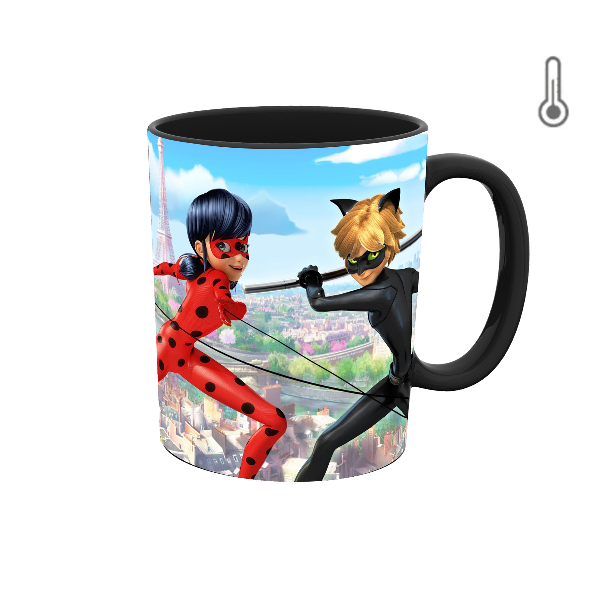 ماگ حرارتی مدل دختر کفشدوزکی و قهرمانان کد 02