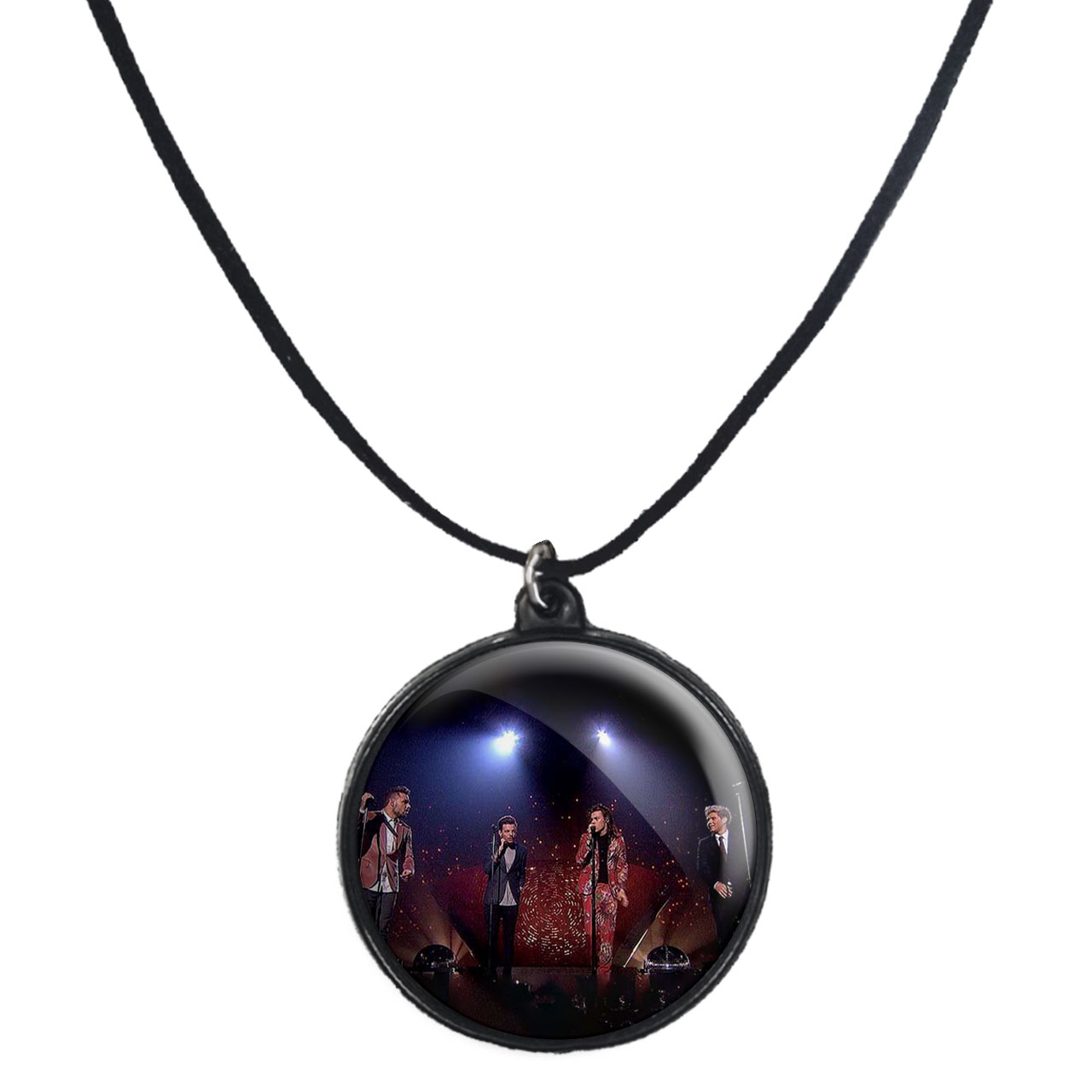 گردنبند پرمانه طرح One Direction کد pmb.13572 مدل دو طرفه