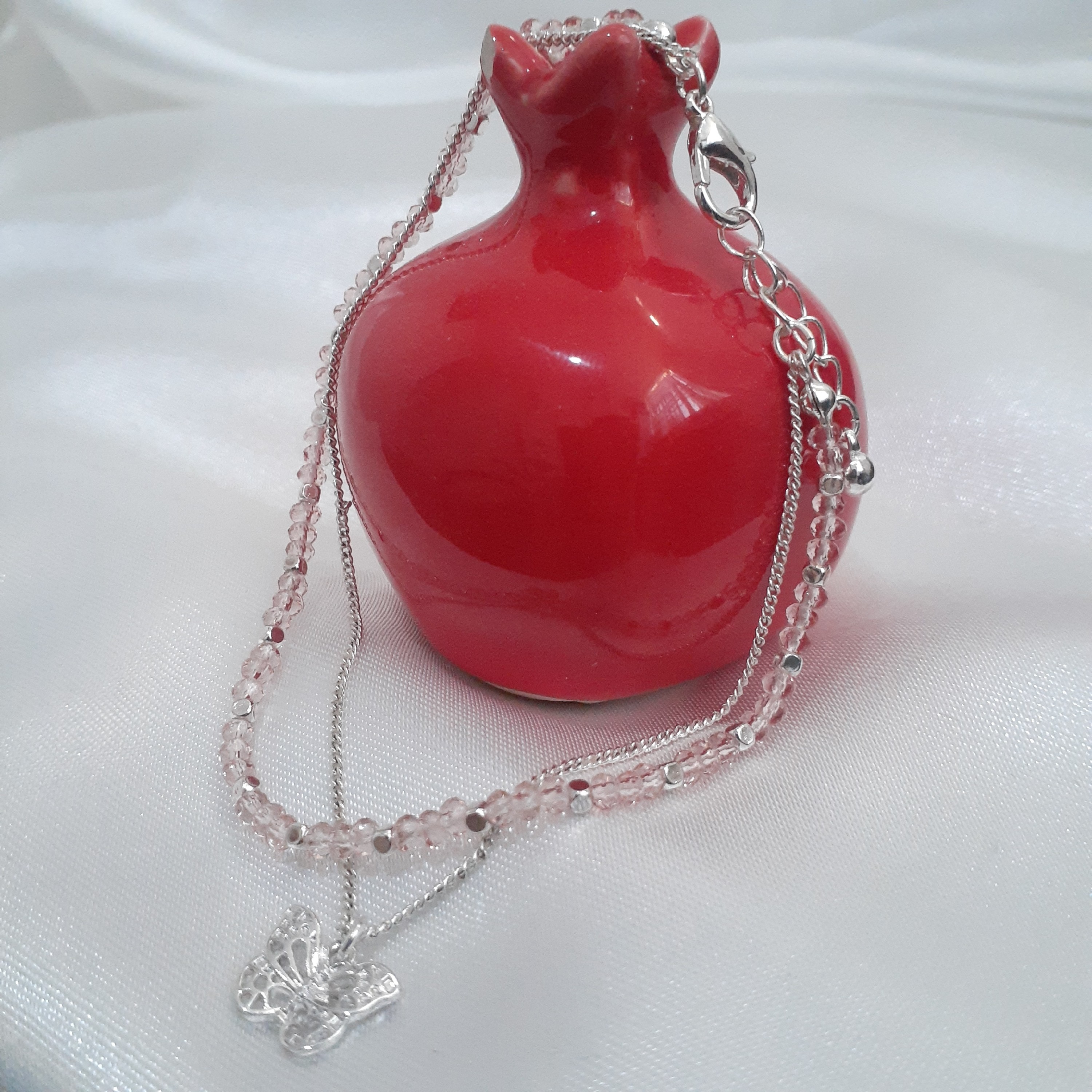 دستبند دو لاین پروانه 