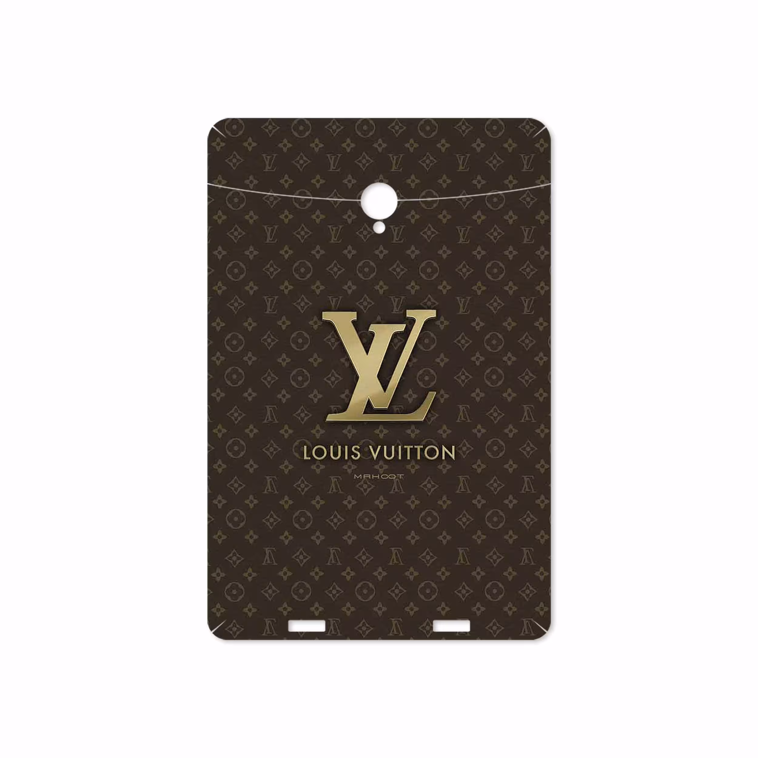 برچسب پوششی ماهوت مدل LOUIS-VUITTON-Logo مناسب برای تبلت وریکو Unipad