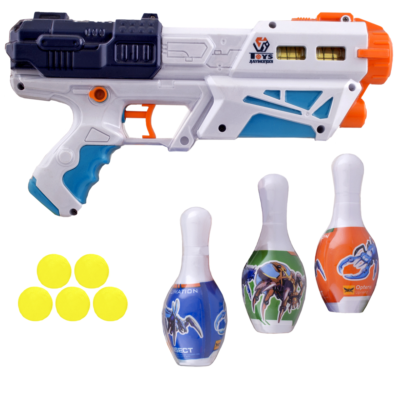 تفنگ بازی جیای هونگ کد 788533 مجموعه 9 عددی