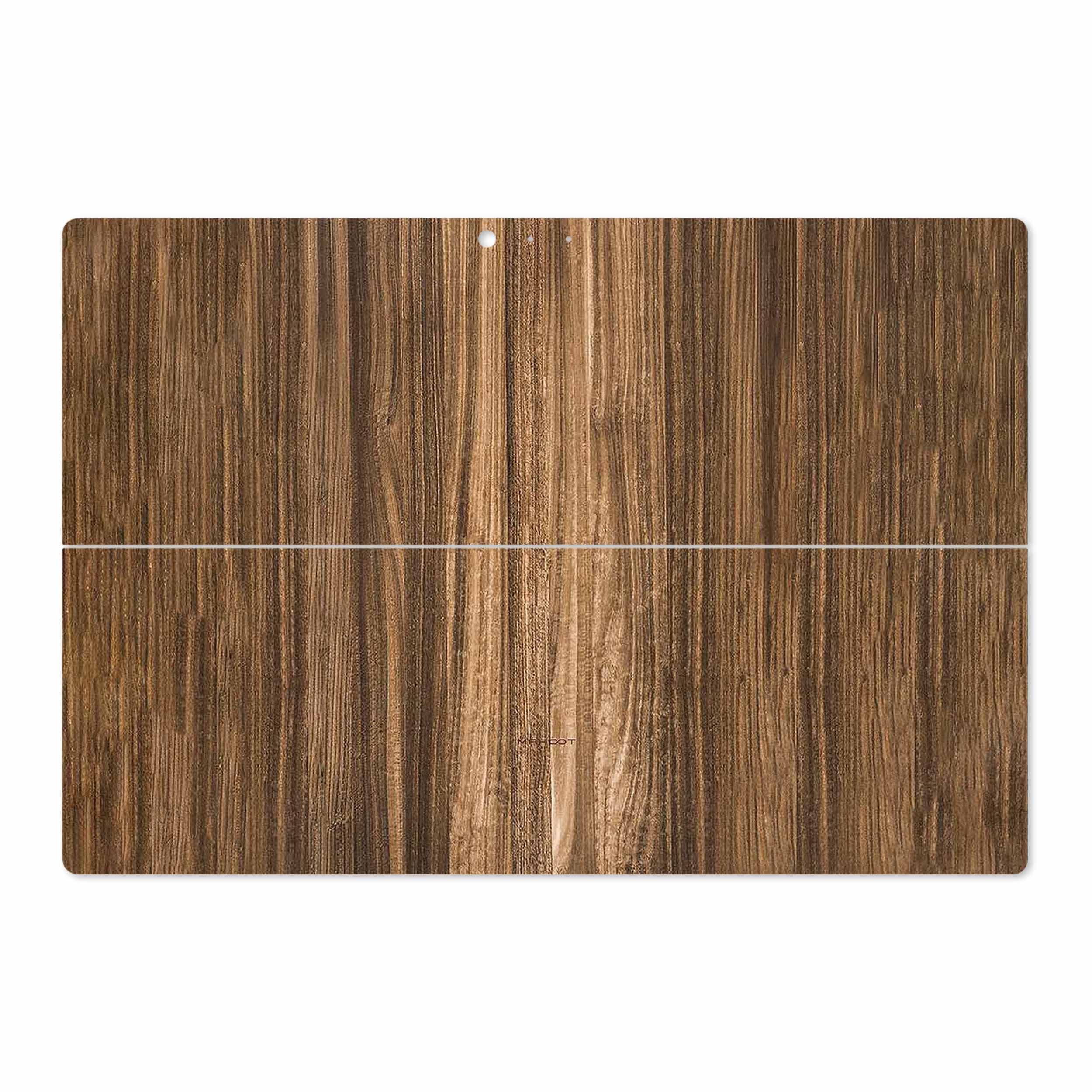 برچسب پوششی ماهوت مدل Light Walnut Wood مناسب برای تبلت مایکروسافت Surface Pro 3 2014