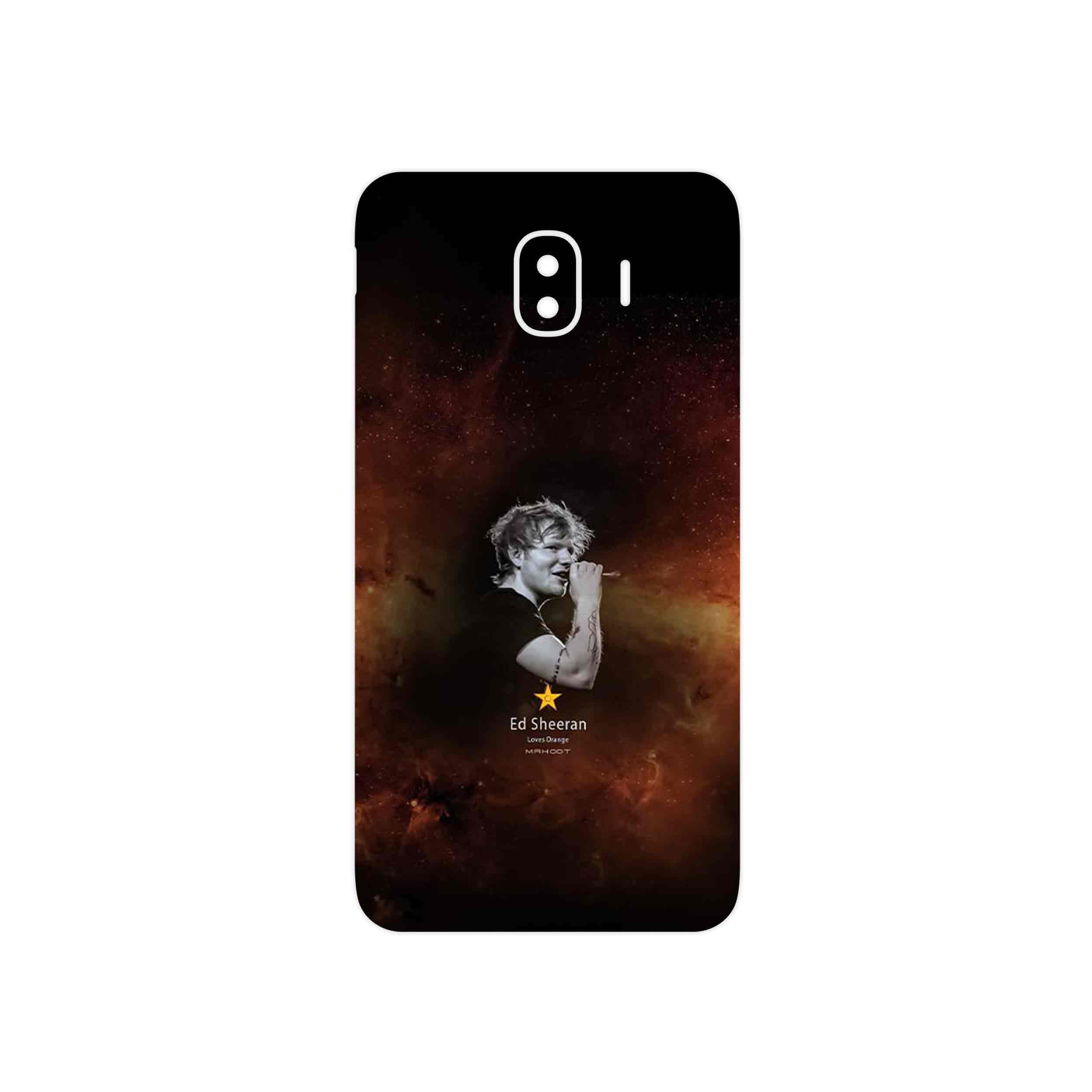 برچسب پوششی ماهوت مدل Ed Sheeran مناسب برای گوشی موبایل سامسونگ Galaxy J4