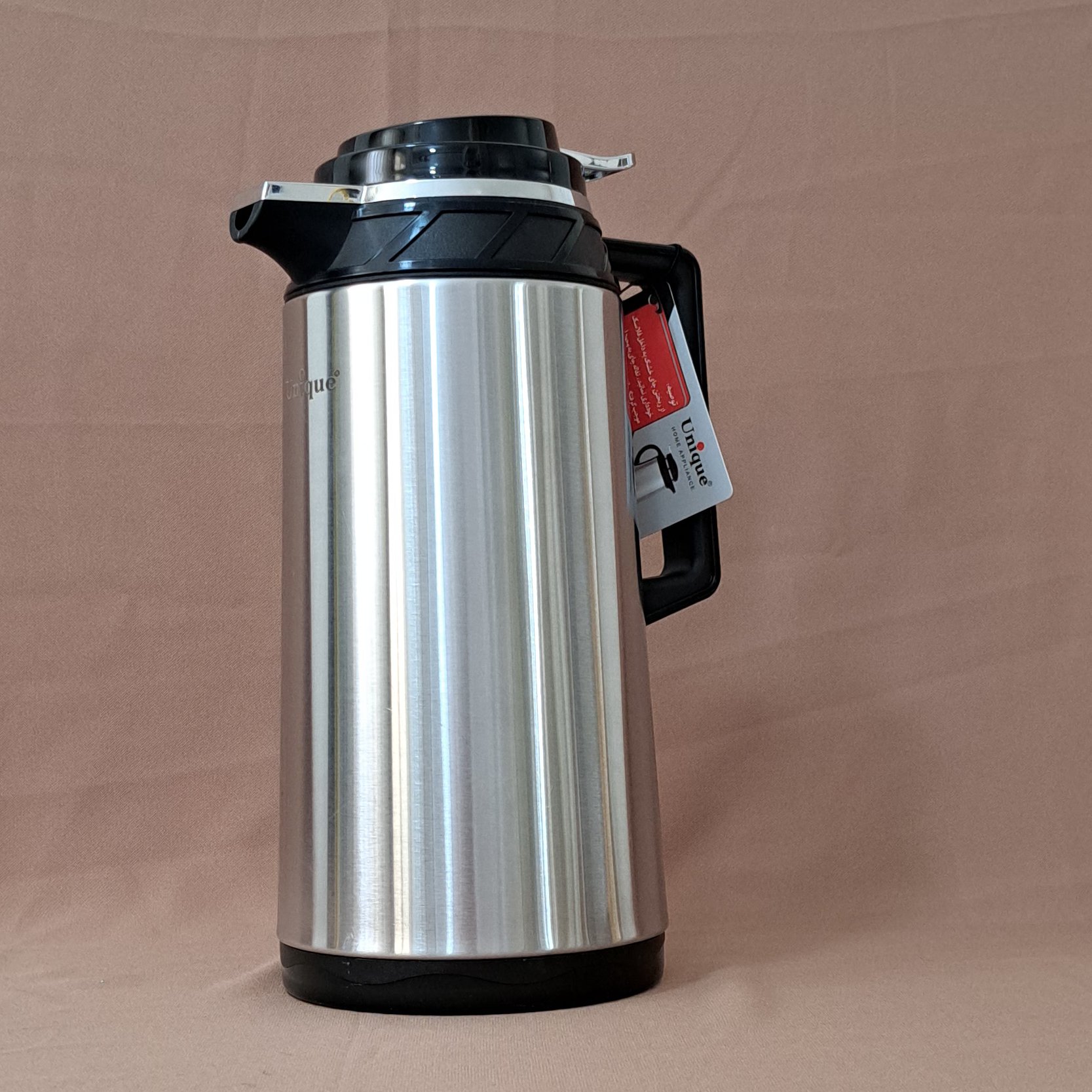 فلاسک یونیک استیل داخل شیشه ای گنجایش 1 لیترکد1890