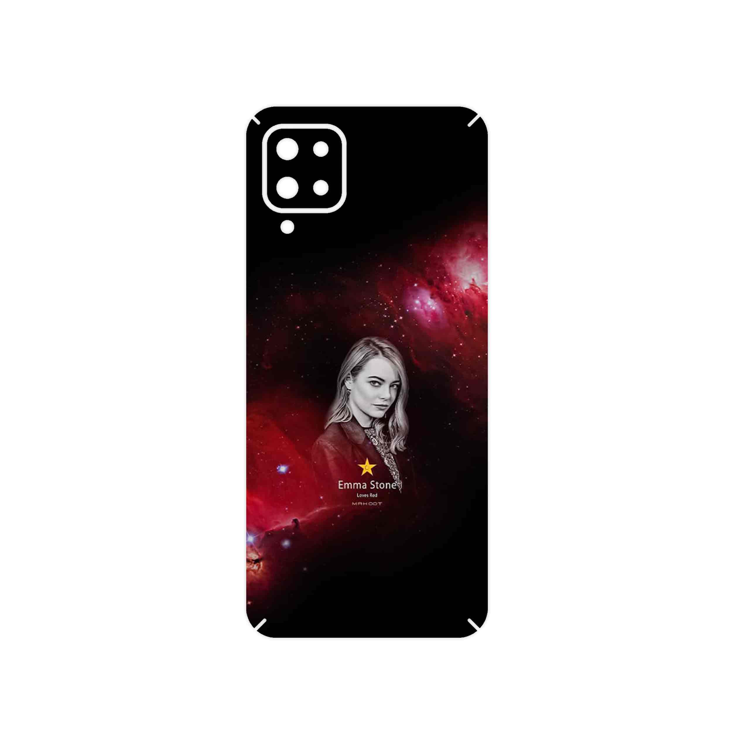 برچسب پوششی ماهوت مدل Emma Stone مناسب برای گوشی موبایل سامسونگ Galaxy A12 Nacho