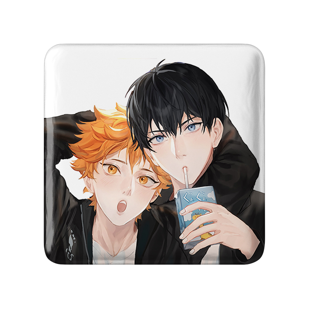 پیکسل خندالو مدل کاگیاما و هیناتا انیمه هایکیو Haikyu کد 17777