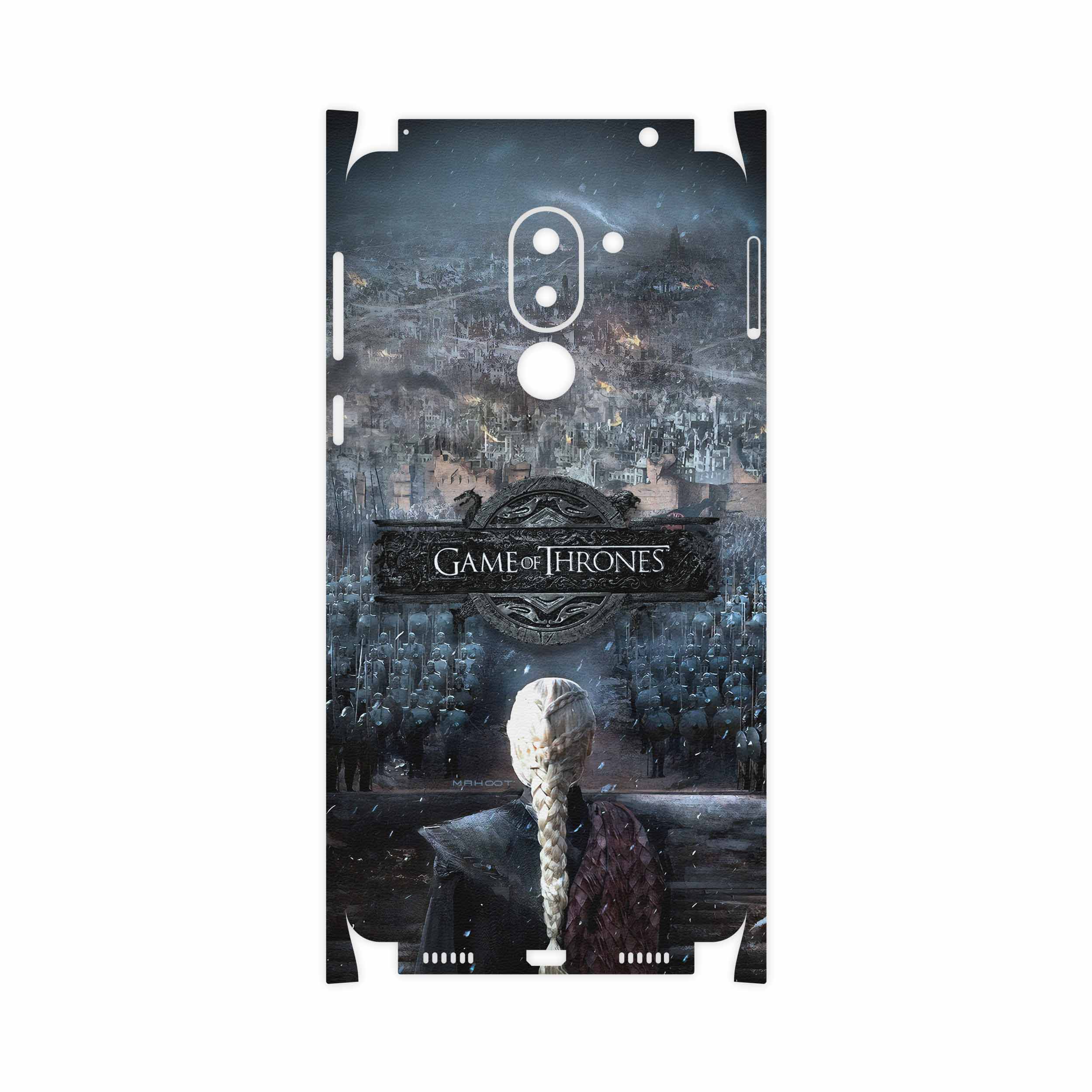 برچسب پوششی ماهوت مدل Game of Thrones-FullSkin مناسب برای گوشی موبایل آنر 6X