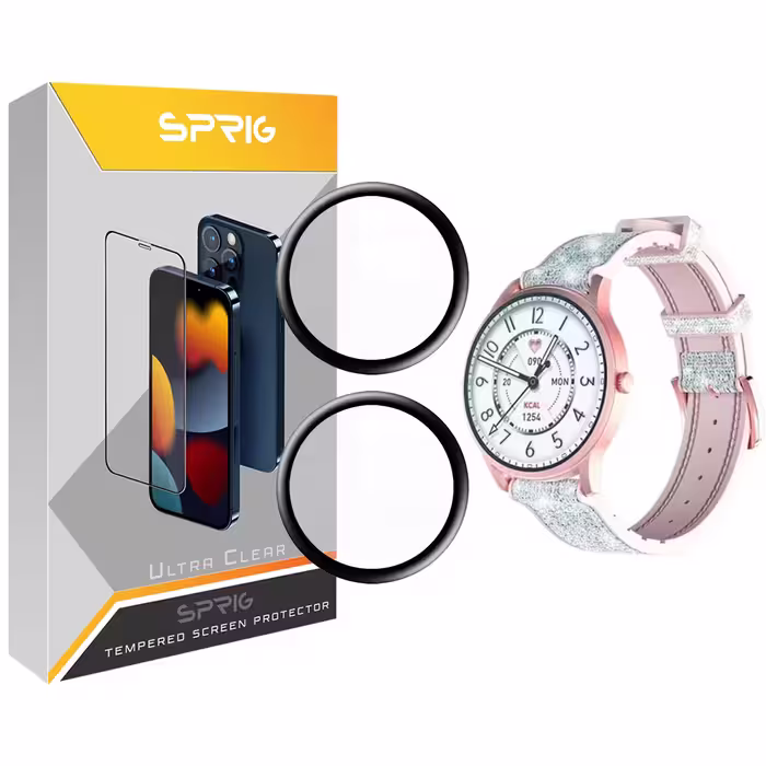 محافظ صفحه نمایش نانو اسپریگ مدل SPG مناسب برای ساعت هوشمند شیائومی Lora بسته دو عددی