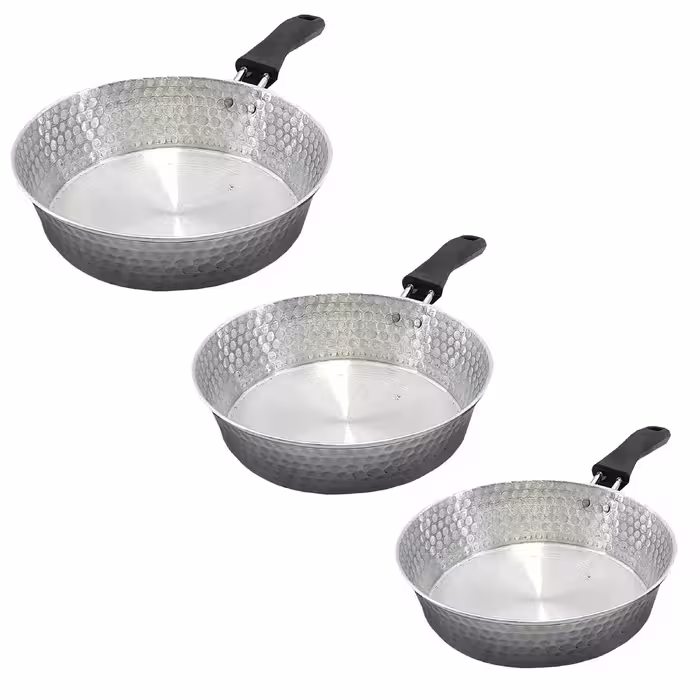 سرویس تابه 3 پارچه مدل روحی چکشی کد 22 24 26