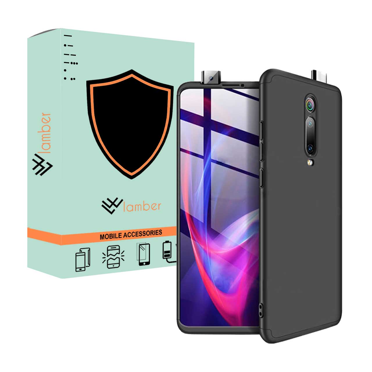 کاور 360 درجه لمبر مدل LAMGK-1 مناسب برای گوشی موبایل شیائومی MI 9T/MI 9T Pro